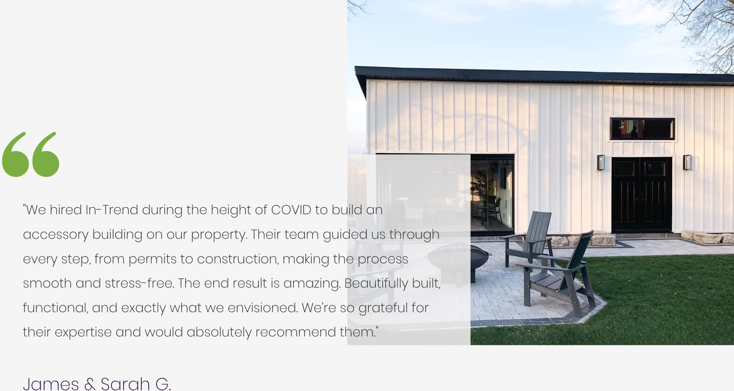 Opinions of customers regarding In-Trend Home Solutions